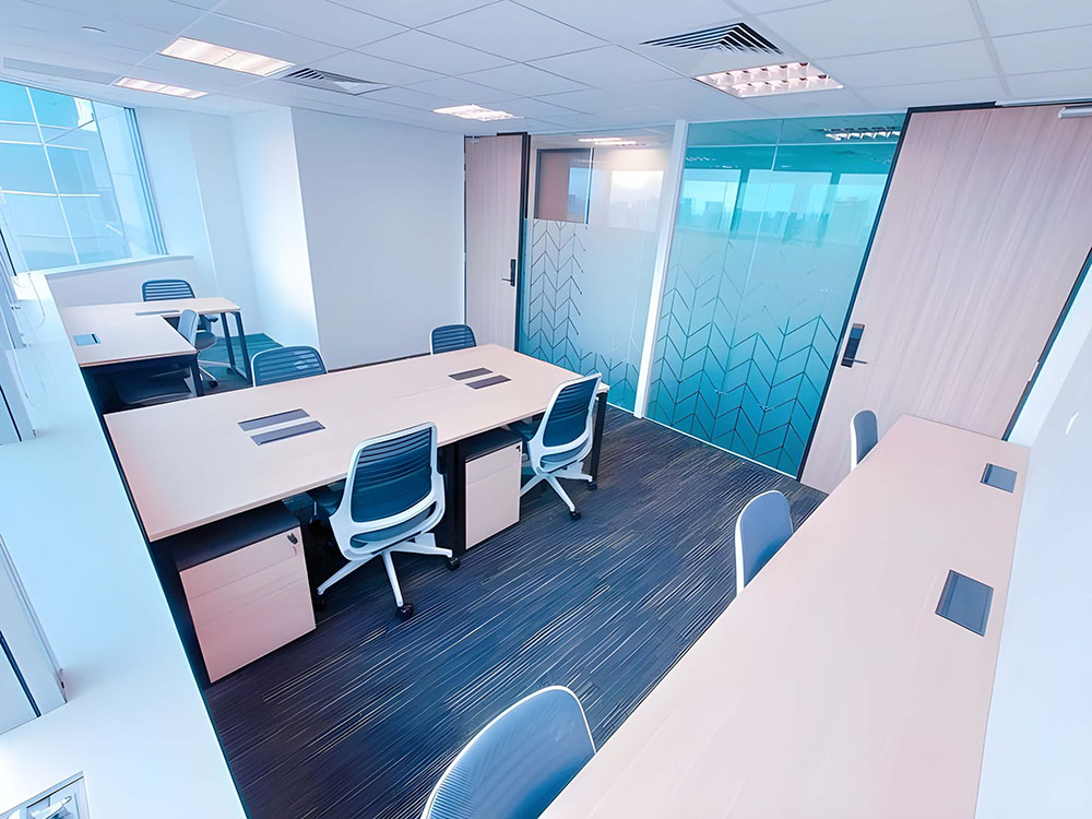 Serviced Private Office Singapore Glass Partition